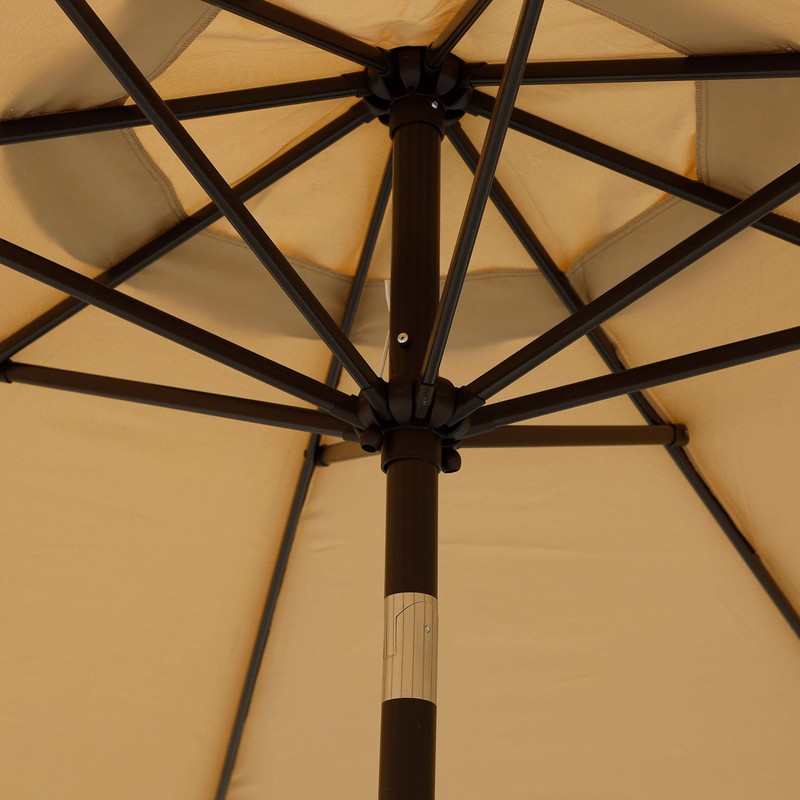 Blissun 9' Outdoor Patio Umbrella, Outdoor Table Umbrella, Yard Umbrella,