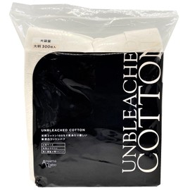 Aoyama Labo Large Unbleached Cotton, Large Capacity, 300 Sheets