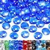 3/4 Inch Pacific Blue Fire Glass Beads for Fire Pit,