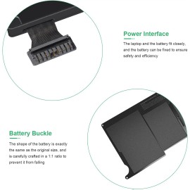 A1406 Laptop Battery 11'' A1370 (Mid 2011) And A1495 A1465 (Mid 2011 2012 2013 Early 2014 2015 Version) - Not For A1370 (2010)model number: A1406