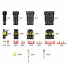 352pcs Waterproof Car Electrical Connector 1/2/3/4 Pin Way Truck Harness
