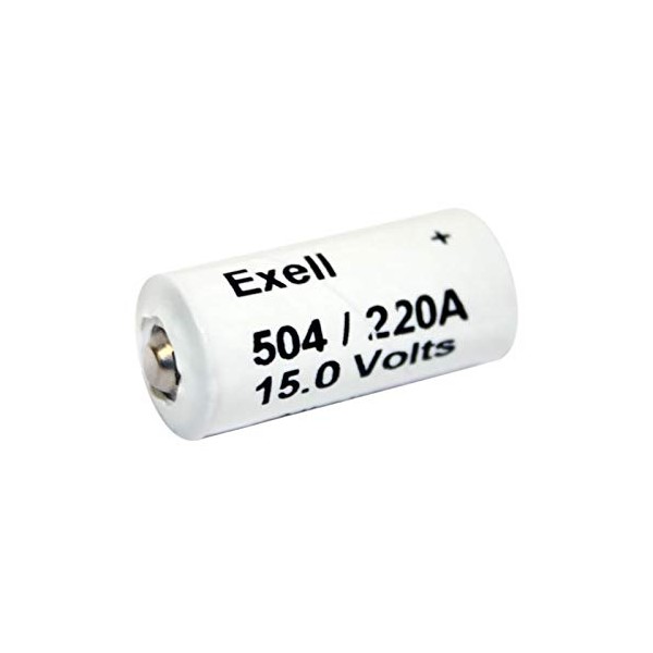 Exell Battery A220/504A Fits Morini CM84E, CM84EL Free Pistols