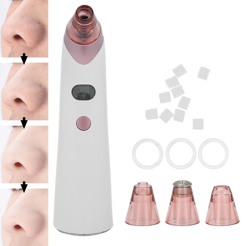 Electric Blackhead Remover Facial Acne Comedo Extractor Rechargeable Blackhead Suction