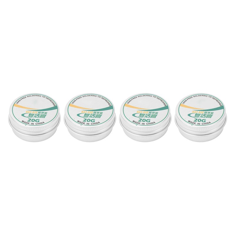 4Pcs Soldering Tip Refresher Clean Paste Tin Powder Resurrection Paste
