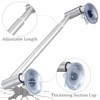 Adjustable 16-27" Suction Cup Towel Bar Extendable Suction Cup Towel