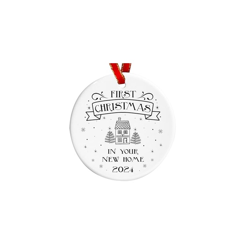 First Christmas in Your New Home Bauble | Ceramic New