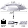 G4Free UPF 50+ UV Protection Travel Umbrella 46 Inch Auto