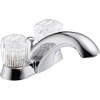 Delta Faucet 2522LF-MPU Classic Two Handle Centerset Bathroom , Chrome,