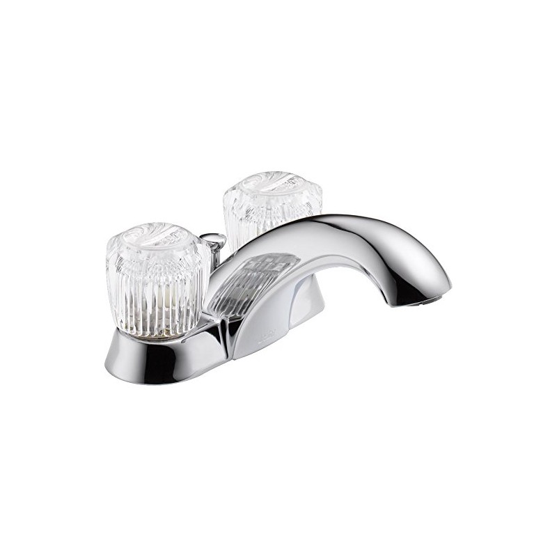 Delta Faucet 2522LF-MPU Classic Two Handle Centerset Bathroom , Chrome,