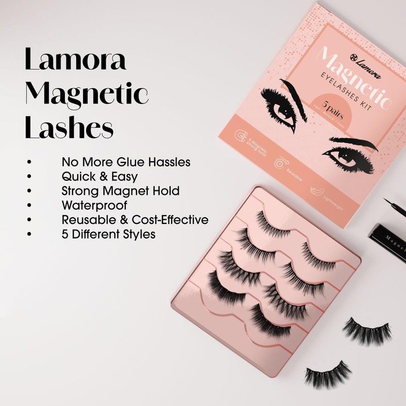 LAMORA Magnetic Eyelashes (DE)