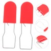 Healeved 50pcs Anti-Tamper Seals Wire Hanging Lock for Logistics Secure