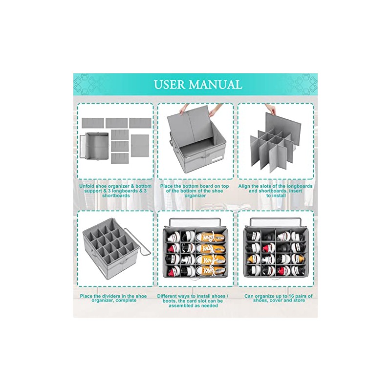 Luvhomee - Organizador de Zapatos para Clóset