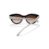 HAWKERS Unisex Divine Sunglasses, Black and White Earth