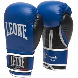 LEONE 1947, Junior Flash Unisex Child Boxing Gloves Blue 4 oz GN083