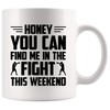Boxing Mug Boxer Cup - Find me in the fight