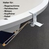 Menola Height-adjustable hammock for the desk or office - foot