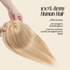 MY-LADY Human Hair Toppers for Women Real Human Hair Thin