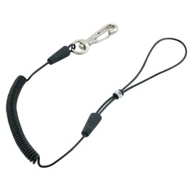SK11 SSF-05BK Safety Cord Free Type Black Natural Length Approx. 16.9 inches (430 mm)