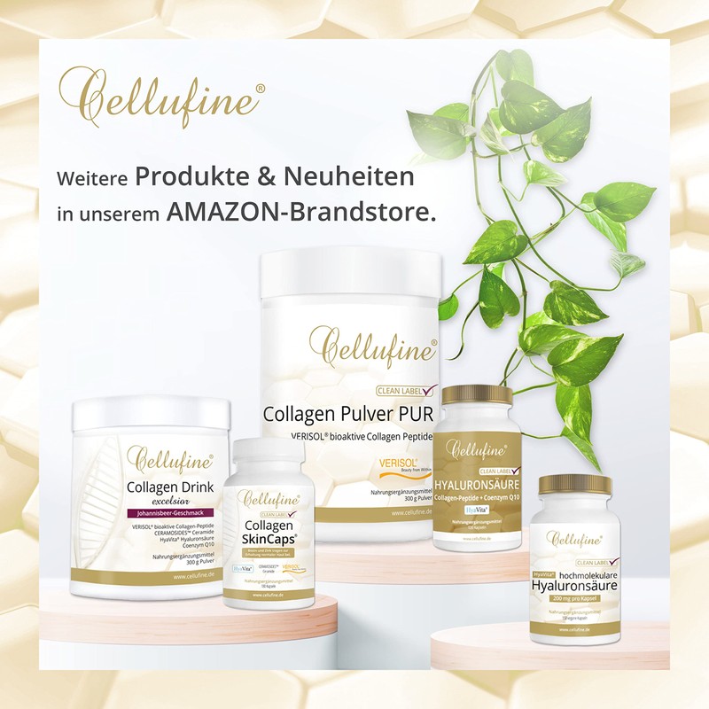Cellufine® Skincaps Natural Bamboo Silicon 75 mg with Field Horsetail and