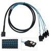 Mini SAS HD 12GB SFF‑8643 to 4 SATA LSI Adapter