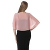 Chiffon Capelet Soft capes Shawls and Wraps for Evening Dress
