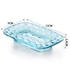 BIMUYI Soap Dish Holder, Glass Soap Tray, Decorative Soap Dish,