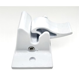 UYG for RV Camper Trailer Bottom Mounting Bracket 8300 8500 9000 Awning Replacement White Lower （1 pc）