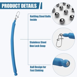 6 Pcs Dragging Weights for Catfishing, No Snag Fishing Sinker Dragging Weight for Trolling, Drifting, Bottom Bouncing Weigh 2oz 3oz 4oz