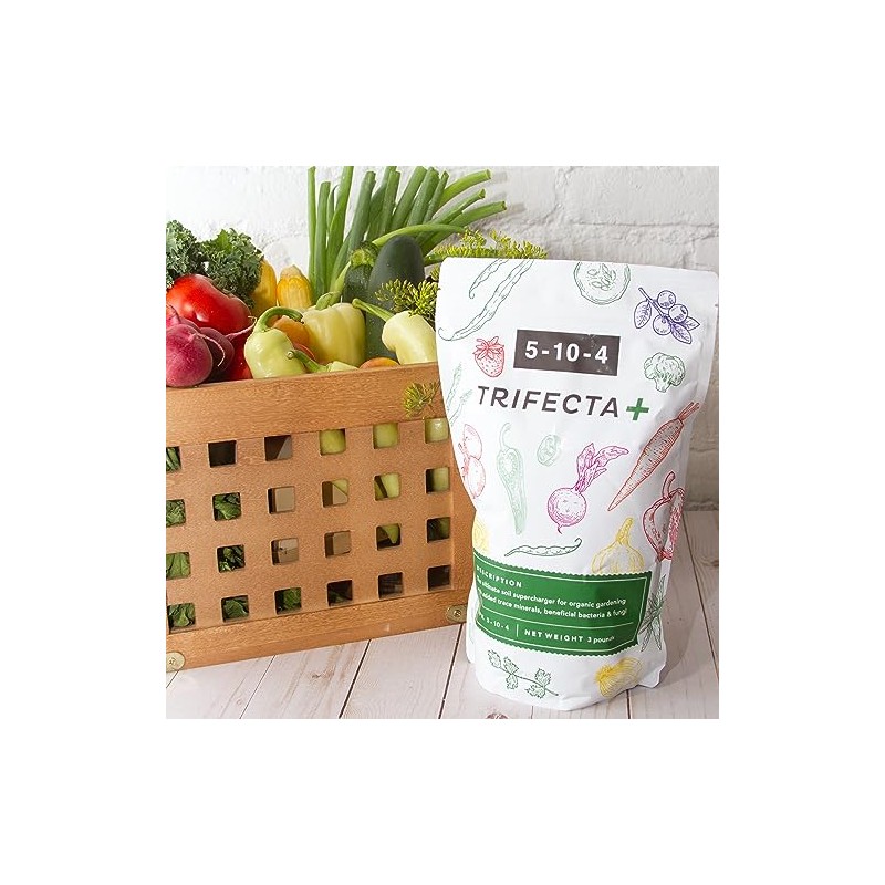 Grace nnvg Trifecta+ 5-10-4 Organic All Purpose Plant, Flower and