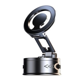 Unitaku Magsafe Car Holder, Next-Generation Nano Coating Suction Cup + 360° Magnetic Fixation, Compatible with Various Models and iPhones & Android, Car Smartphone Holder, Super Strong Adhesion, 11.6