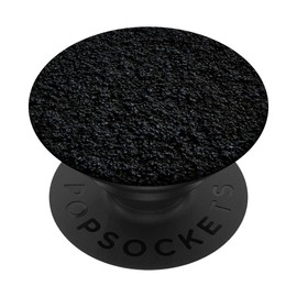 Fire Fit Designs Black PopSocket Cute Phone Grip Stand with Swappable Top for Smartphones & Tablets