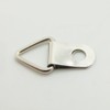 Bluemoona 100 Sets - 10mm 3/8 Triangle D-Ring Picture Photo
