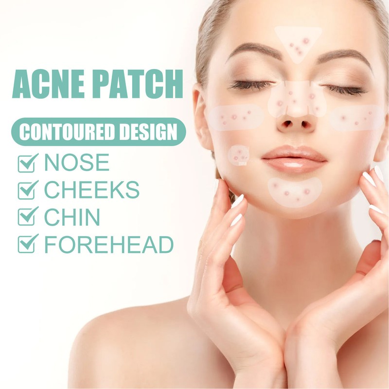 396Pcs Blemish Patches Facial Pimple Zit Spot Stickers Mild Non