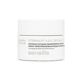 Sensilis - Eternalist A.G.E, Crema Antiedad Intensiva, Hidratante y Reparadora con Retinol, Ácido Hialurónico y Vitamina A, para Pieles Sensibles o con Rosácea - 50 m