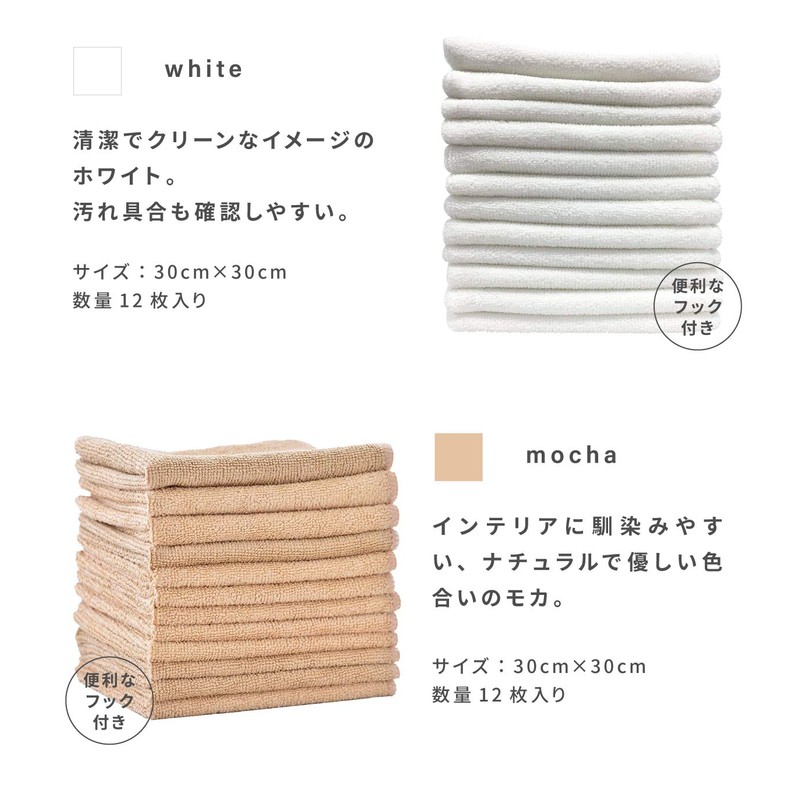 TARO FIBER Microfiber Dish Towel, Cleaning Cloth, Commercial Towel, Water