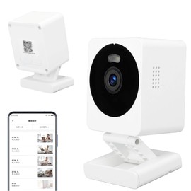 Home Security Camera, 1080P WiFi Camera, Color Night Vision, 120° Wide Angle Lens, Motion Detection, Alarm Push, Phone APP Viewing, 2 Way Audio, Type C Powered Cam for Baby Pet Elderly