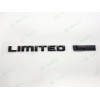 Grand Cherokee Matte Black Rear Limited & L Emblems Badge