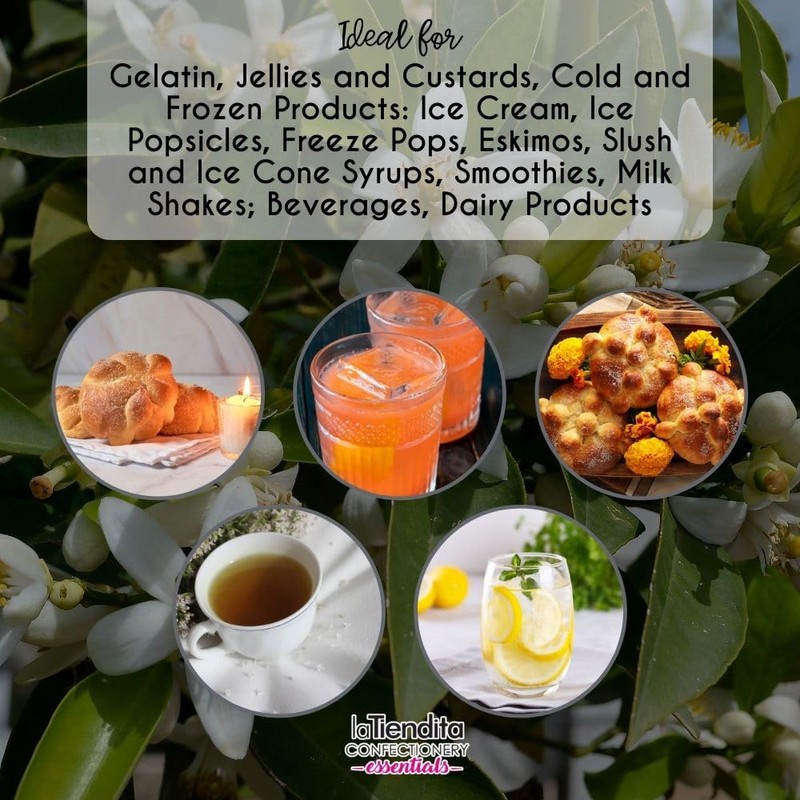 Deiman Artificial Food Flavoring Orange Blossom E (4 fl.oz.)