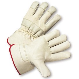 Top Grain Cowhide with Safety Cuff Gloves, Sold by PAIR - Small PAIR