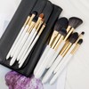 Luxury Enzo Ken Natural Black Goat Hair Makeup Brush Set