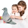 QWEPU Cuddly Toy Dove, Plush Dove Plush Bird, Plush Dove