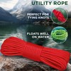 TECEUM Rope – 27.5M x 10mm (3/8 Inch) – Red