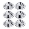 Westmark 6 egg cups, round, stackable, diameter 8.5 cm, stainless