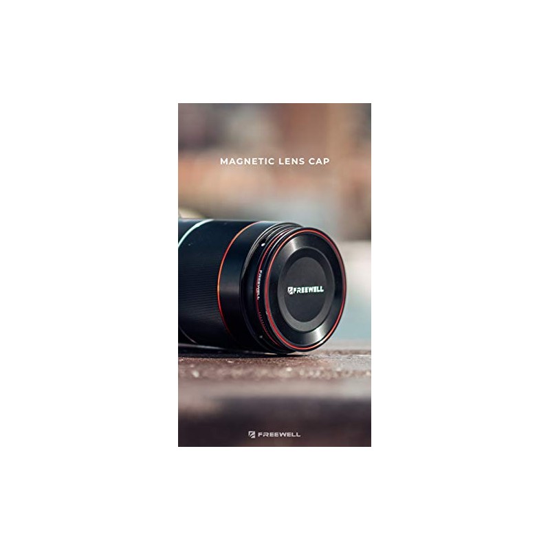 Freewell Magnetic Quick Swap System 67mm Blue Streak Anamorphic Effect