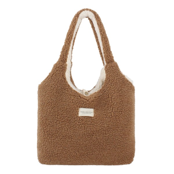 MEGAUK Women's Plush Handbags, Fluffy Bag, Plush Shoulder Bag, Cartoon