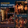 Zuske Outdoor String Lights, 100FT 4-Color LED Patio Lights with