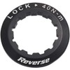 Reverse Lock Ring Cassette End Ring Black