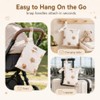 KIVORA 3 PCS Wet Bags for Babies - Bear Nappy