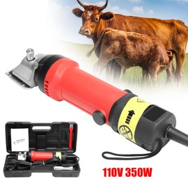 YIYIBYUS Horse Hair Clippers 110v 350w Heavy Duty Horse Cattle Animal Hair Clipper Trimmer 6 Speeds Professional Electric Animal Grooming Trimming Machine for Horse Cattle Goat