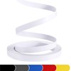 ZYJT PVC Edge Banding, 1 1/2" x 25ft Matt White